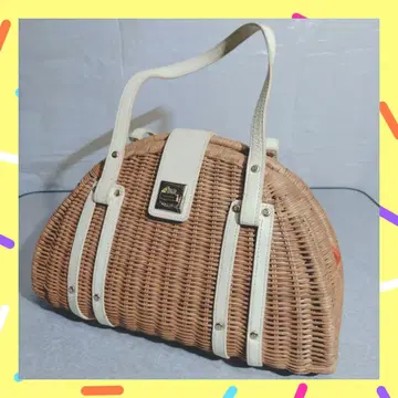 8000엔 Kate spade 라탄 핸드백 (배송비 1000엔)