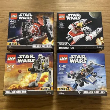 [미개봉 새상품] LEGO 스타워즈 마이크로파이터 4세트