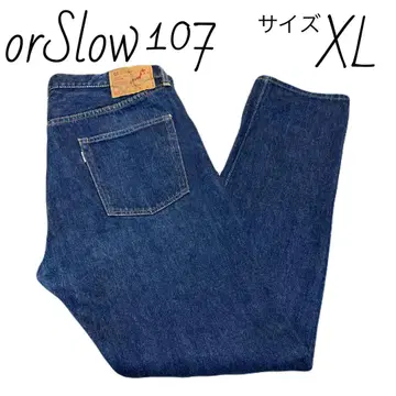 오어슬로우 orSlow 107 데님 사이즈 XL (4) 셀비지 청바지