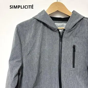Simplicite plus 후드 부착 집업 자켓