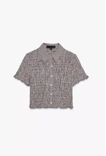 ZARA 체크 셔츠