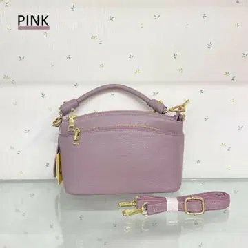 핑크 핸드백