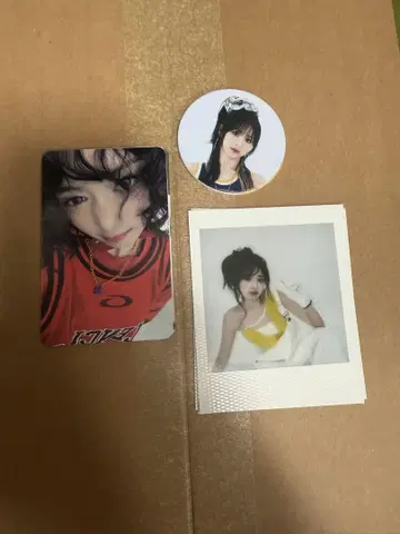 BABYMONSTER 아현 HotSauce 팝업 기프트 박스 세트