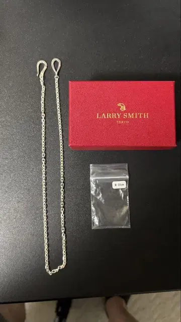 larry smith SILVER CHAIN -M- 50cm