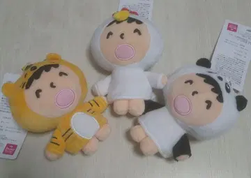 모두의 타아 마스코트 참 봉제 인형 호랑이 팬더 닭