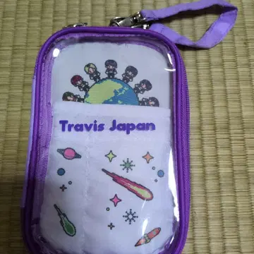 TravisJapan 아크릴 스탠드 파우치