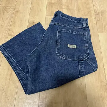 wrangler 데님 팬츠 인디고 페인터 팬츠