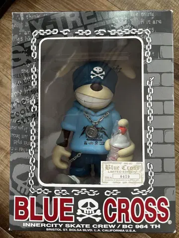 Blue Cross Innercity Skate Crew 한정판 피규어