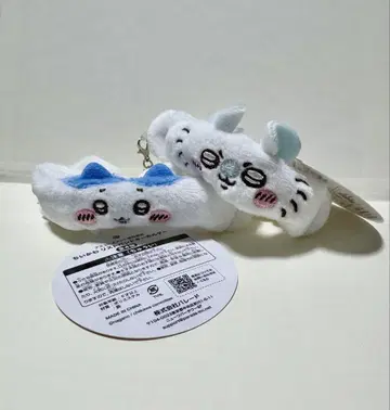 치이카와 리스트 밴드 키링 하치와레 모몽가