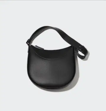 UNIQLO 유니클로 레더 터치 원핸들 백