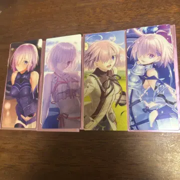 FGO 최종 재림전 편성 화면풍 카드 마슈