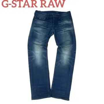 지스타로우 데님 청바지 버튼 플라이 GS01 w32 남성용