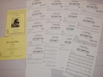 빅 밴드 악보 [ (IT'S JUST) TALK ] Pat Metheny
