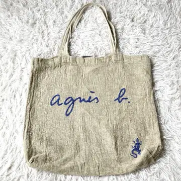 agnes b. 아녜스베 토트백 린넨 소재 핸드백 3159