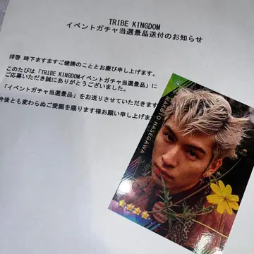 RAMPAGE 겐토샤 TRIBE KINGDOM 리얼 카드 하세가와 마코토