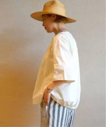 JOURNAL STANDARD LUXE 타입 와셔 리브 블라우스