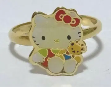 산리오 헬로키티 1995년제 레어 키티 반지