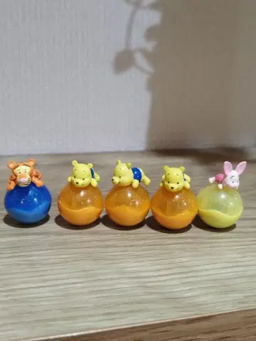 당시 물품 디즈니 곰돌이 푸 미니 오뚝이
