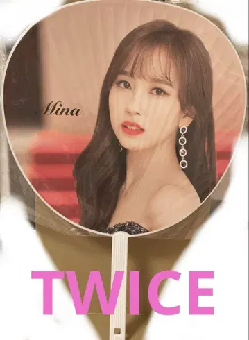 TWICE 미나 돔 투어 2019 부채 미사용 새상품
