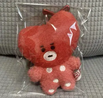 bt21 5주년 기념 레인보우 컬러 마스코트 레드 TATA