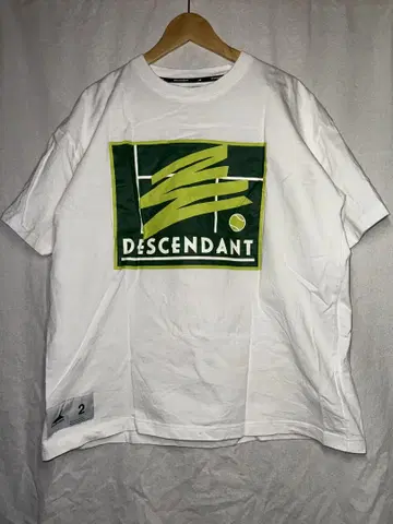 DESCENDANT 테니스 T셔츠 사이즈 2