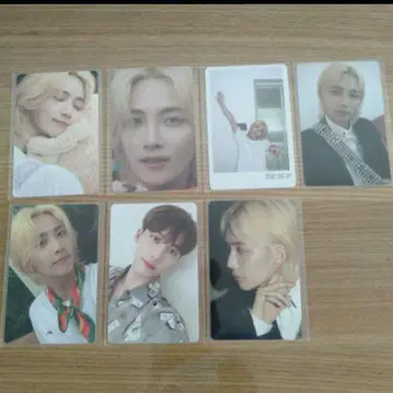 새상품 SEVENTEEN DICON JEONGHAN 정한 7매 세트
