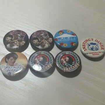 우리들의 별장 오키나와 핀 배지 7개 세트