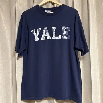 Champion YALE 칼리지 로고 T셔츠