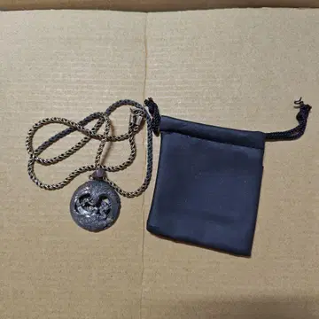 일본풍 패턴 펜던트 학과 거북이 체인 포함