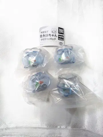 와루루기 금붕어 어항 짱 클리어 피규어 총 4종 풀세트