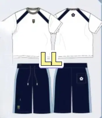 [행거 없음] 블루 록 룸웨어 돈키 유니폼 티셔츠 블랙