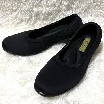 Kiyomo Asomo K.A 펌프스 블랙 컴포트 슈즈 3E