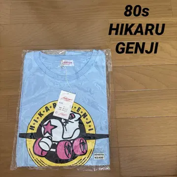 레어 80년대 Johnnys GENJI 디자인 티셔츠 밑단 소매 싱글