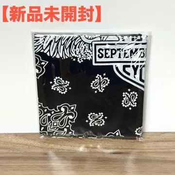 [완판템] 미개봉 새상품 코부쿠로 9월 8일 굿즈 반다나 블랙