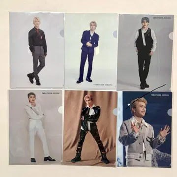 INI 타카츠카 히로무 라쿠텐 북스 클리어 파일 묶음 판매