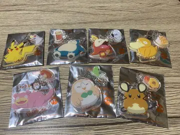 코메다 커피 포켓몬 아크릴 키홀더 세트