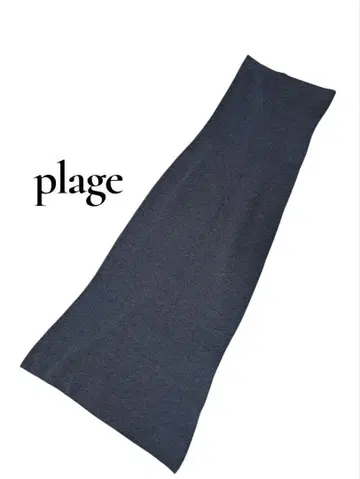 plage 플라주 베어 니트 원피스