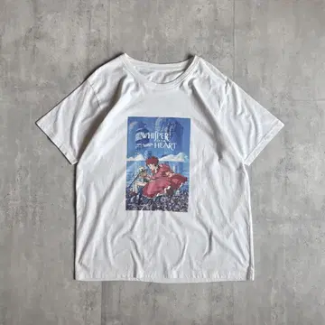 [귀를 기울이면] 레어 해외판 whiper of the heart 티셔츠