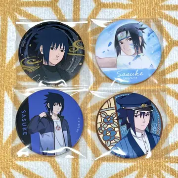 NARUTO 우치하 사스케 캔뱃지 세트
