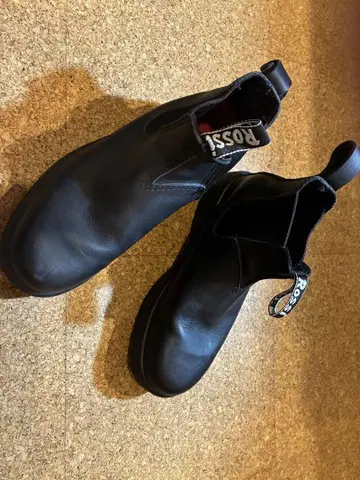 ROSSI boots 사이드 고어 부츠 25-25.5cm