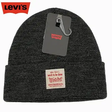 택 포함 Levi's/리바이스 투 호스 마크 택 니트 캡