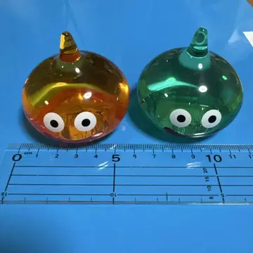 슬라임 피규어 2개 세트 컬러 크리스탈