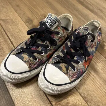 CONVERSE ALL STAR 꽃무늬 스니커즈 괌 한정판