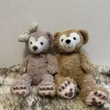 [새상품급] 더피와 셰리메이 봉제 인형 세트