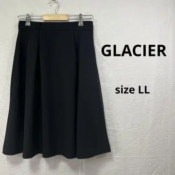 그라시아 GLACIER 스커트 블랙 LL 사이즈 심플 새상품급