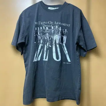 새상품 M dress camp 로즈 반팔 t셔츠 무장전선