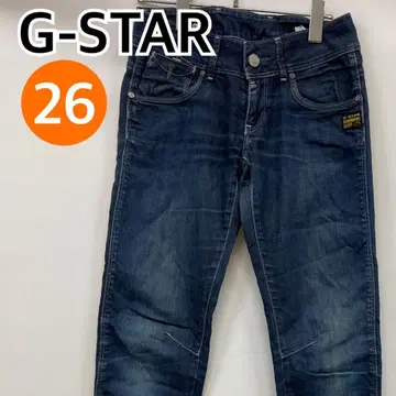 G-STAR 팬츠 청바지 데님 남성용 여성용 26 [ CB384 ]