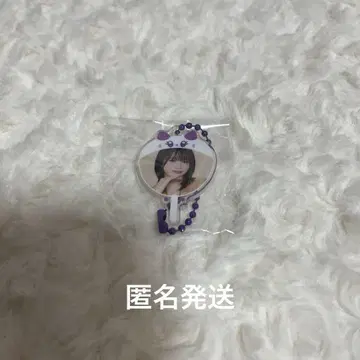 ME:I 사사키 코코나 캡슐 토이 부채 키링
