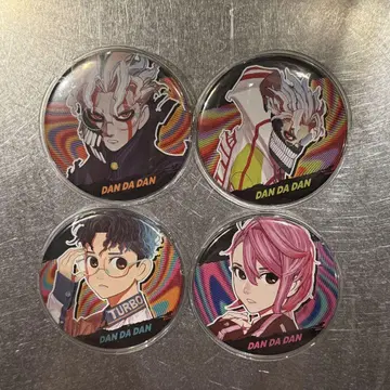 다다단 컬렉션 캔뱃지 오카룬 아이라 점프샵 4개 세트