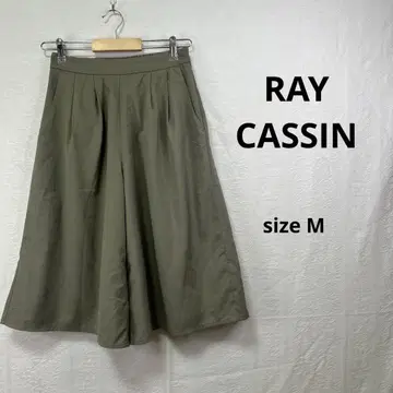레이카즌 RAYCASSIN 하프 팬츠 카키색 M 사이즈 심플 새상품급